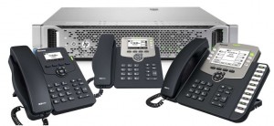 Telefonska centrala sa telefonima